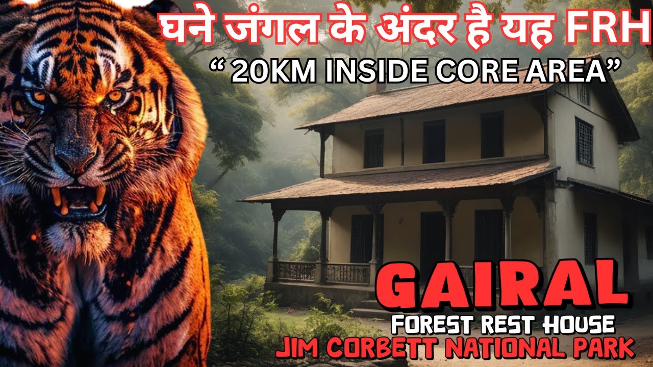 Jungle के 20km अंदर एक Core Area | Gairal FRH | Jim Corbett