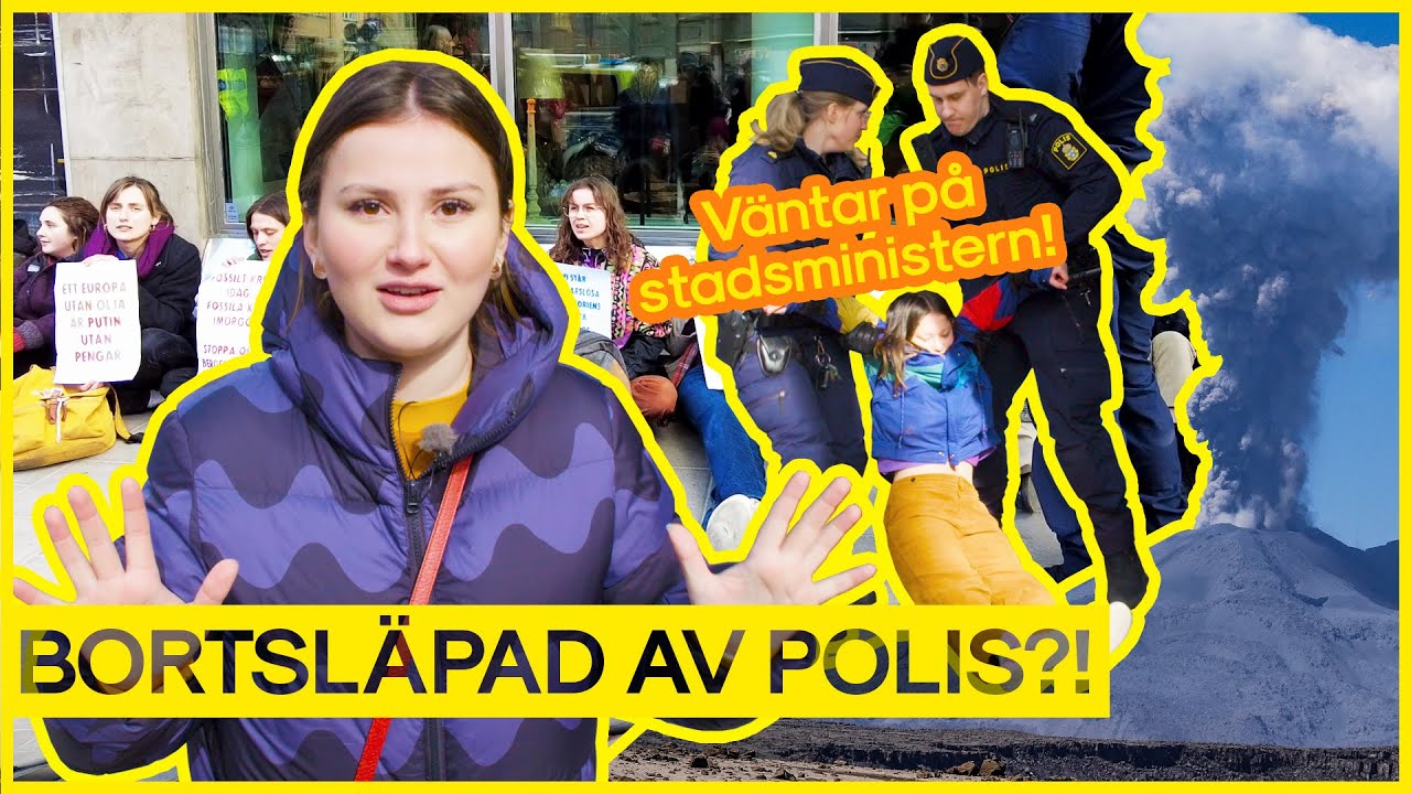 Klimataktivister ockuperar Socialdemokraternas hus