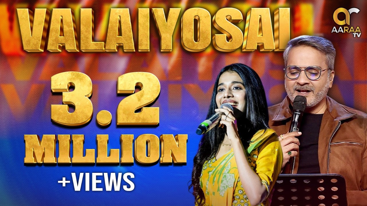 VALAIYOSAI SONG BY SPB CHARAN AND PRIYANKA IN SRI LANKA | AARAA ENTERTAINMENT