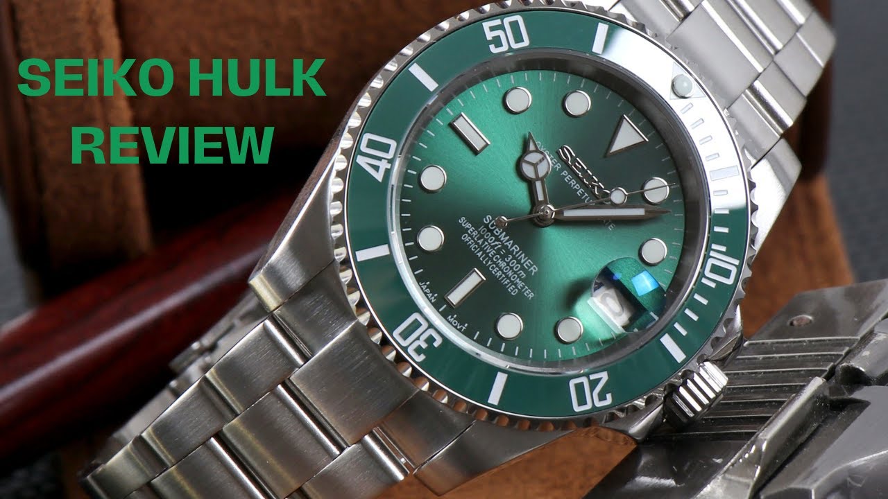Обзор Seiko Submariner Hulk MOD #seikomod #watchreview