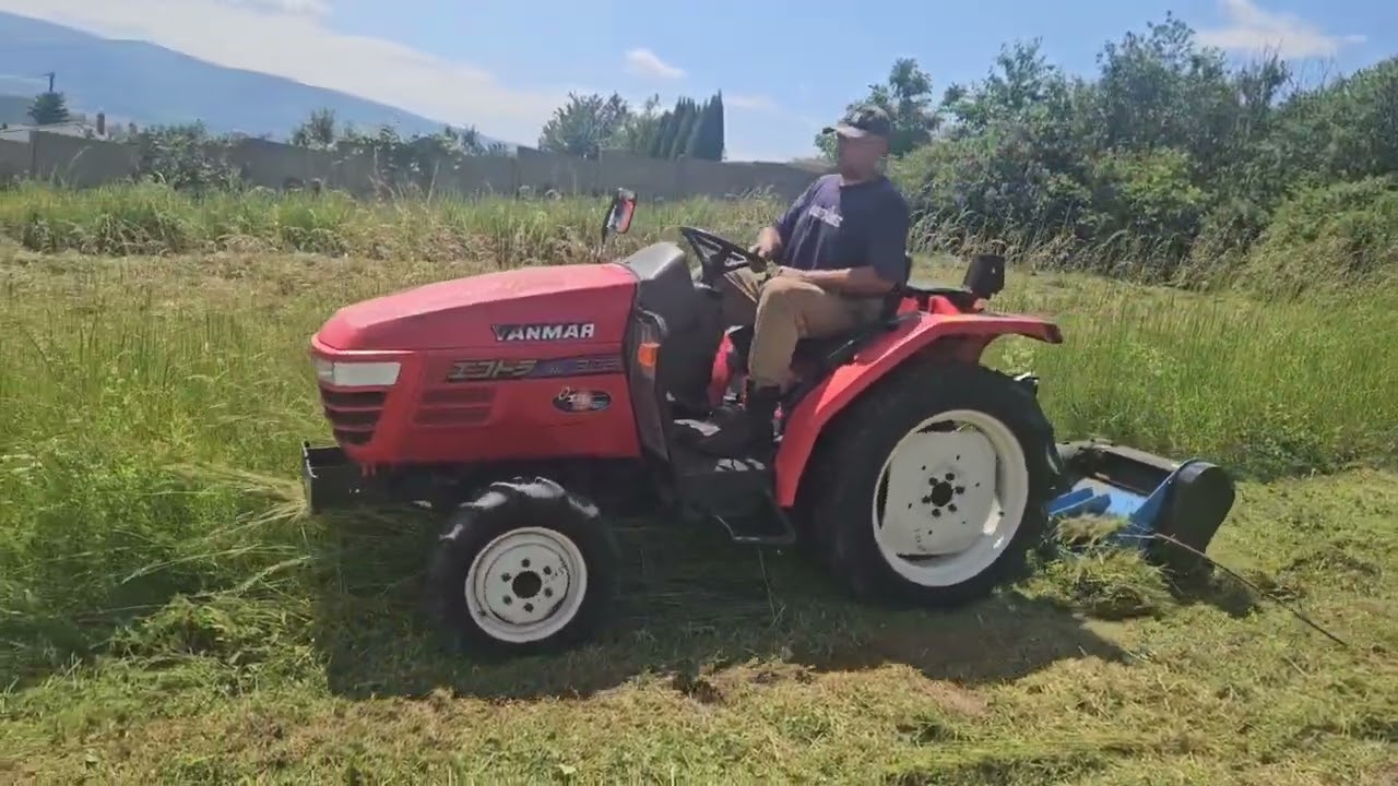 Yanmar AF322 + mulcovac Agrostar 135