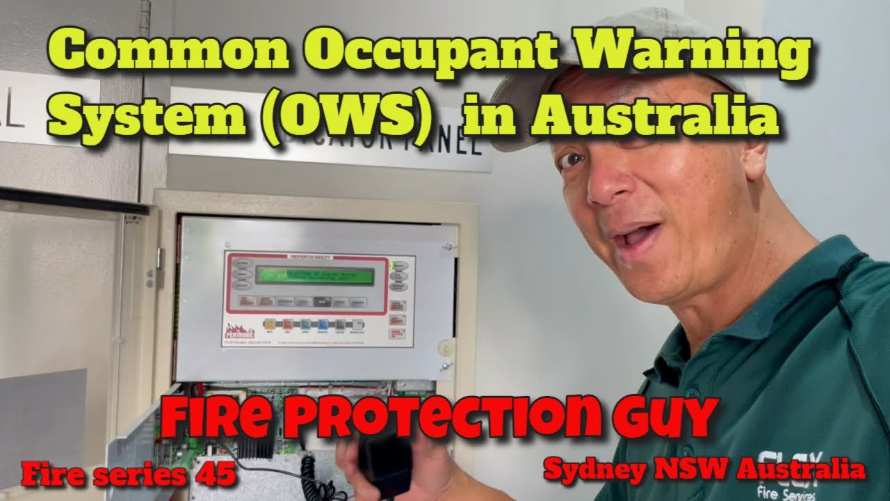 Common Fire Alarm Occupant Warning System (OWS) in Australia