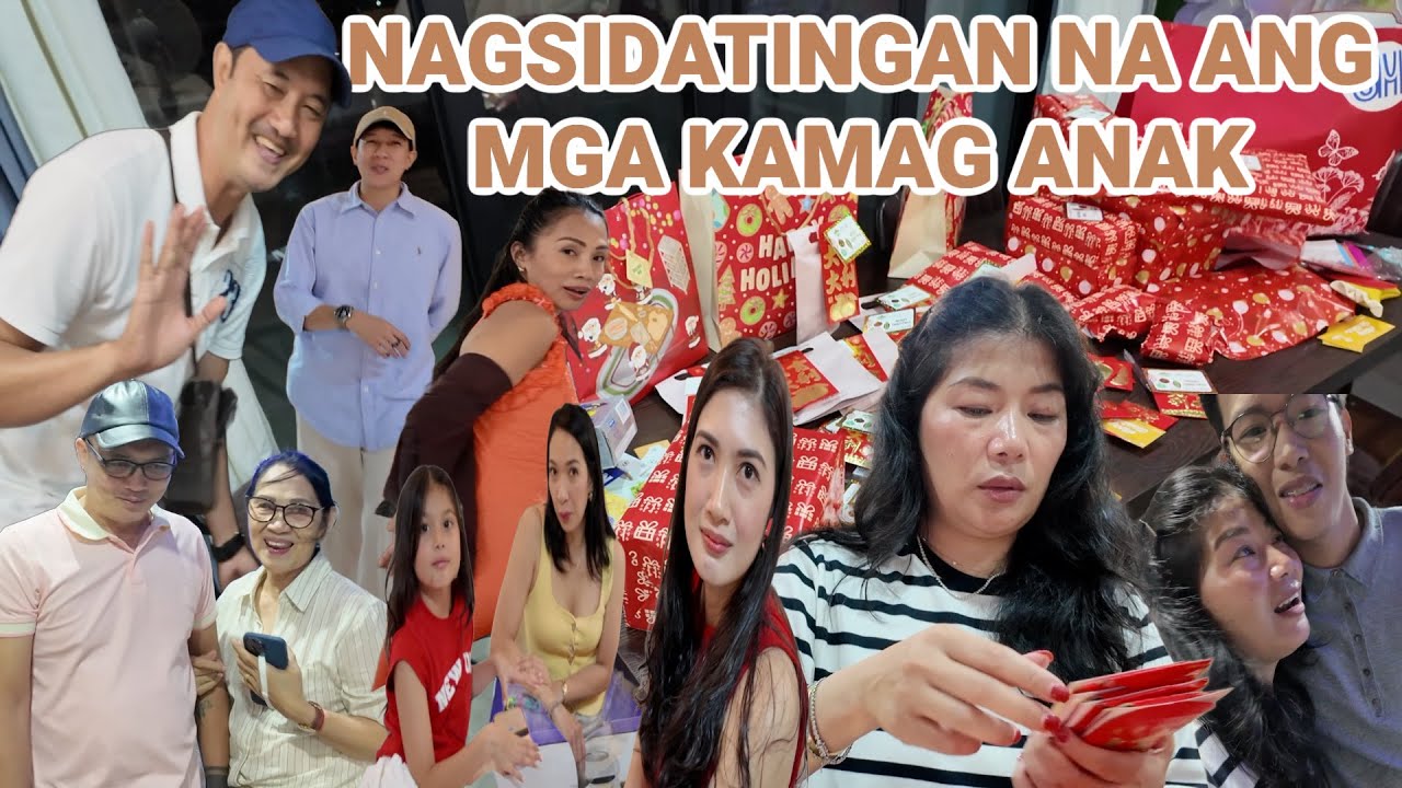 NAG BALOT NG MGA REGALO | NANDITO NA ANG MGA MAGAGANDA AT MGA POGI  KONG PAMILYA | TAWANAN NA AGAD