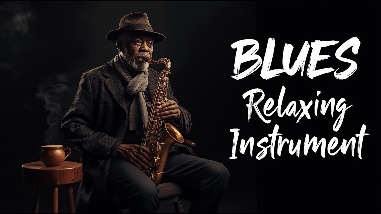 Relaxing Deep Blues Guitar Instrumental – Calm & Soulful #371