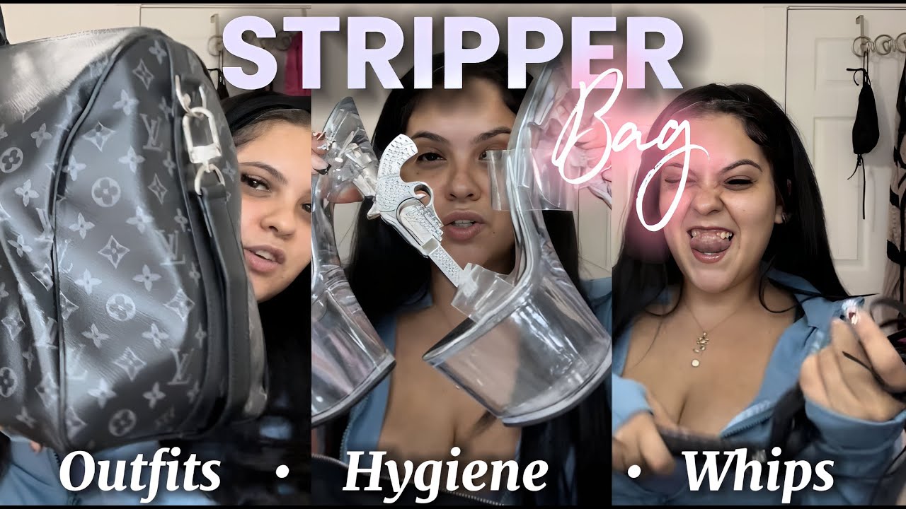 WHATS IN MY STRIPPER BAG | #strippervlogs #stripperlife