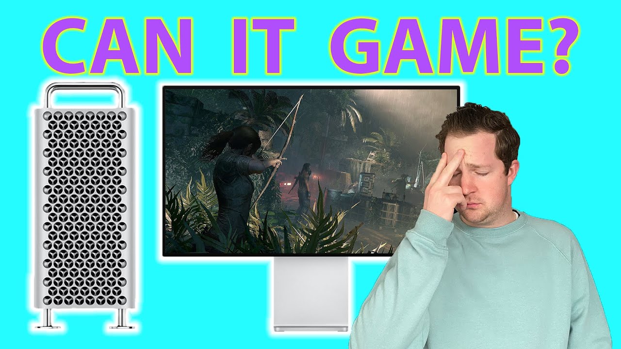 Can You Game on a $6,000 Mac Pro??