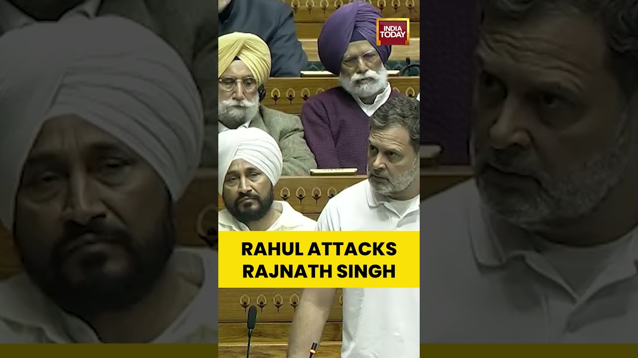 Rahul Gandhi Attacks Rajnath Singh On India-China Border Row 