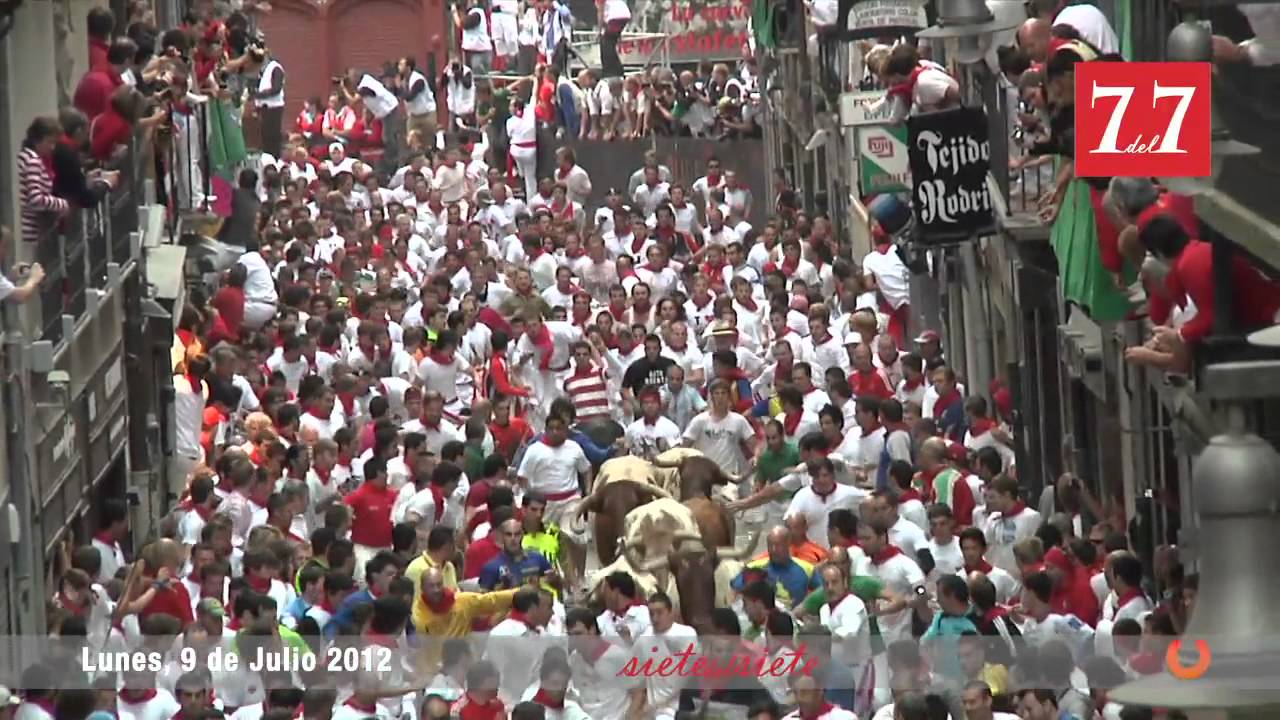 Encierro 9 de Julio 2012 - Cebada Gago