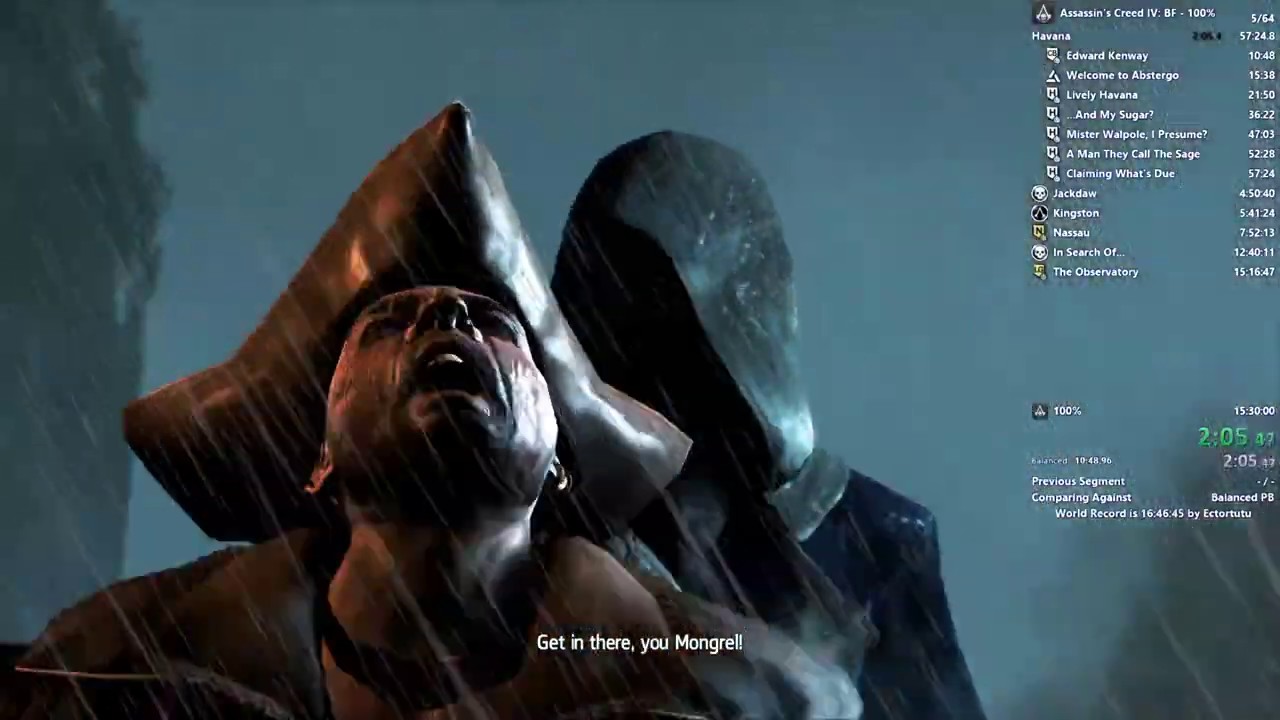 Assassin's Creed IV: Black Flag 100% Speedrun in 15:25:53 (Part 1/2) (Obsolete)