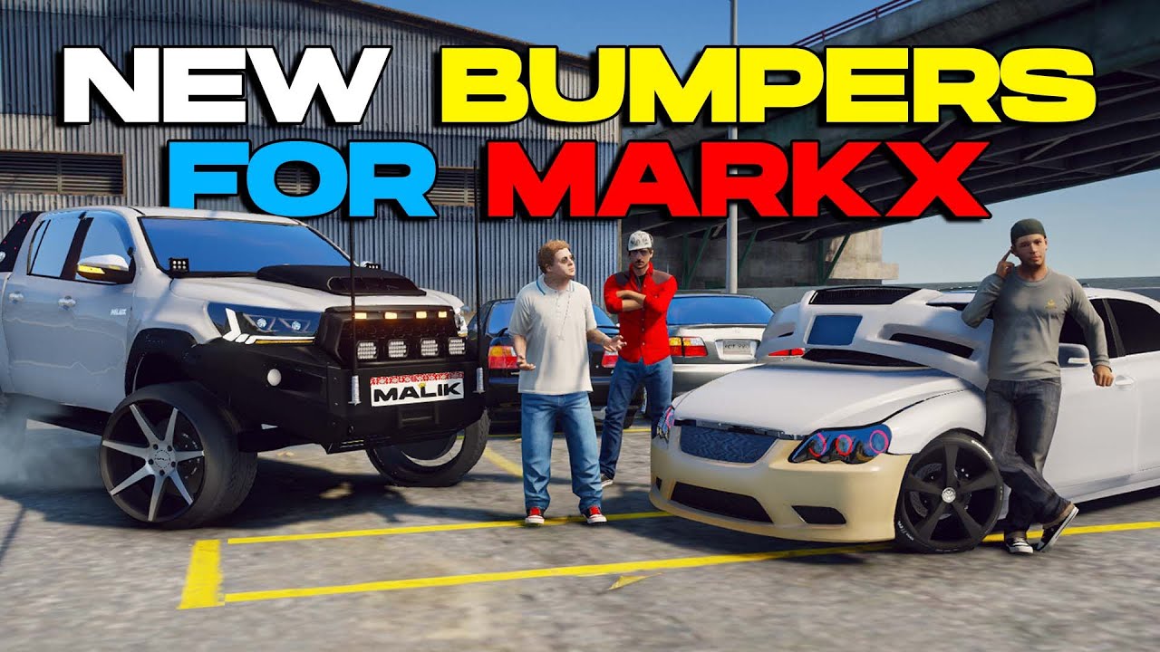 NEW BUMPERS FOR MARK X | GANGSTER SERIES | GTA 5 PAKISTAN