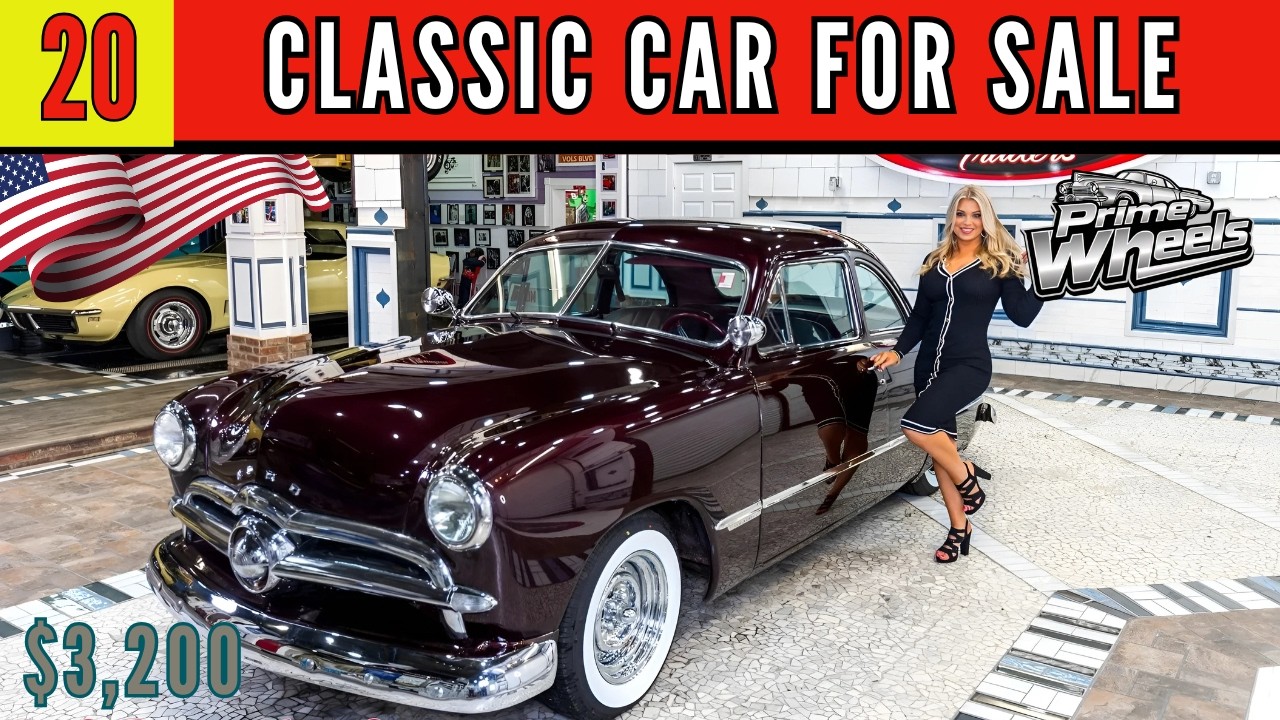 20 cheap classic cars for sale today