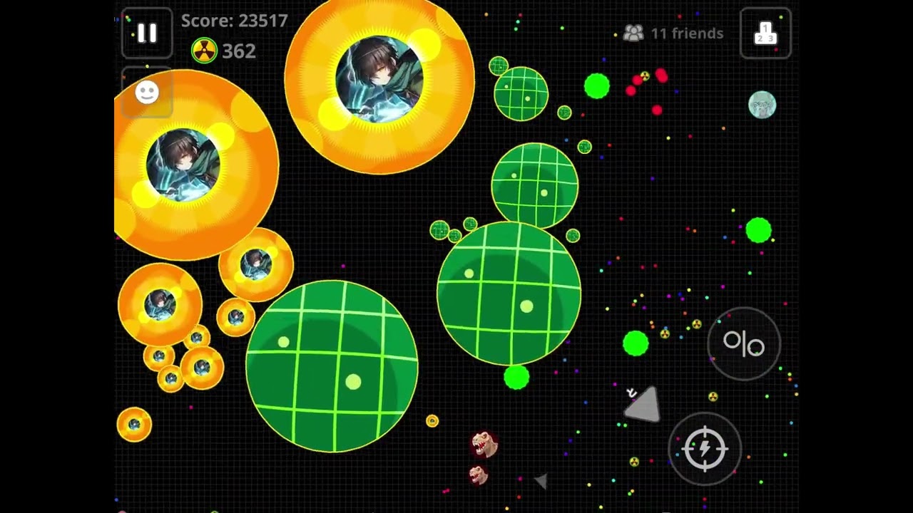 Agar.io Mobile 狐好きが送る狐好きの為の狐動画　with狐の森の民