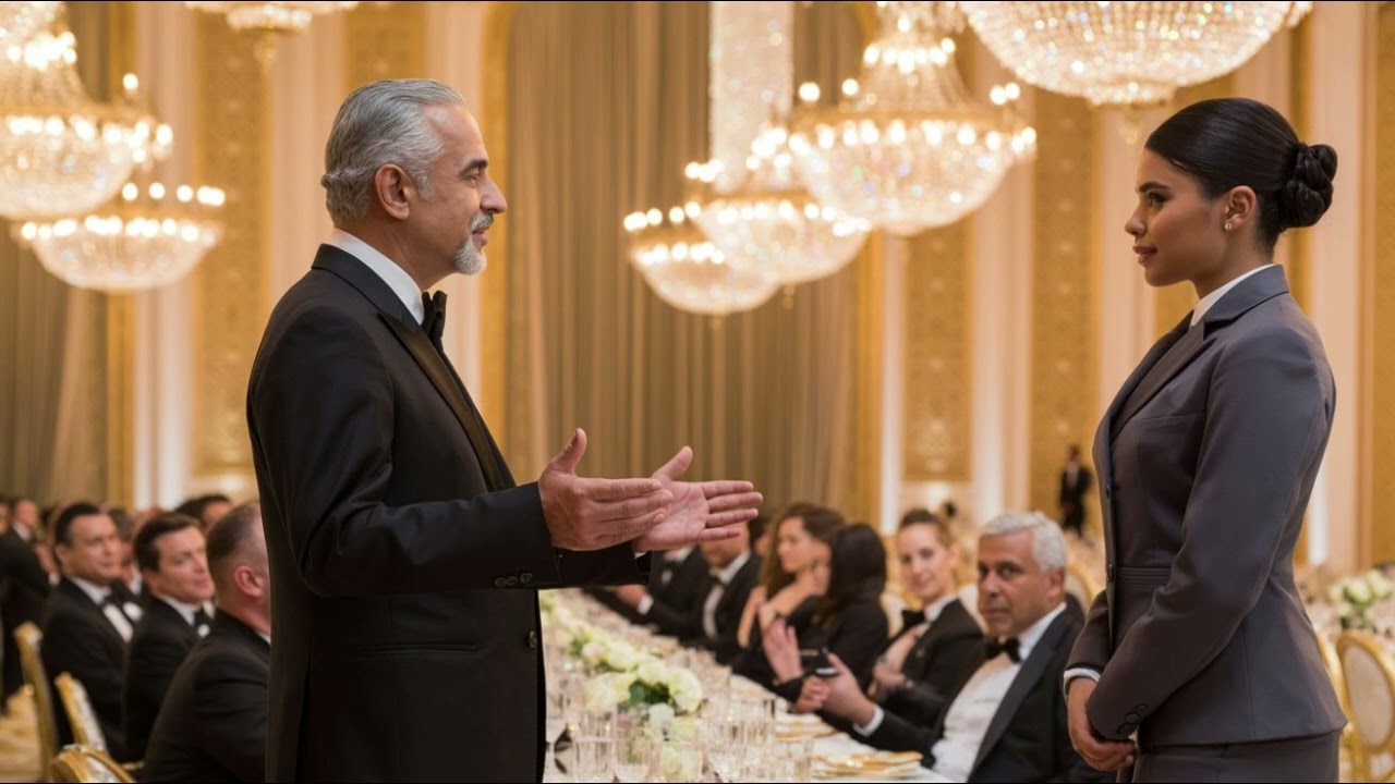 Le milliardaire a parlé en arabe... et seule la servante noire a répondu, faisant taire la salle.