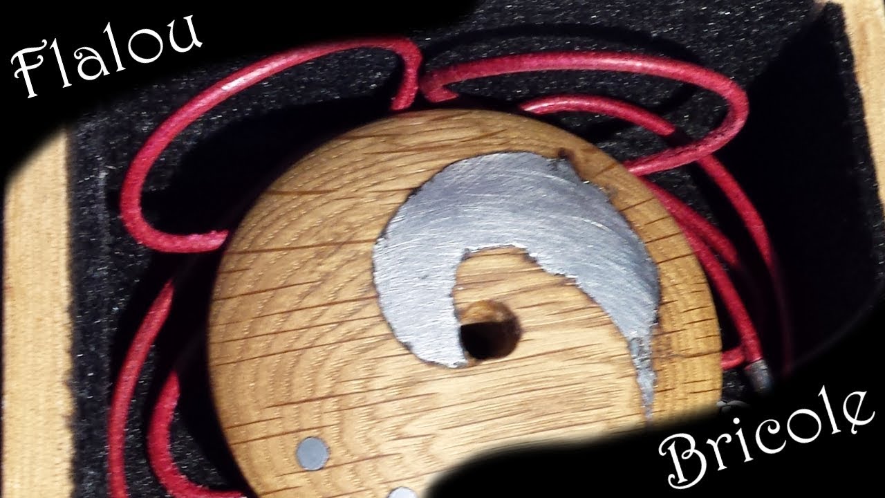 Réalisation d'un pendentif en bois et étain