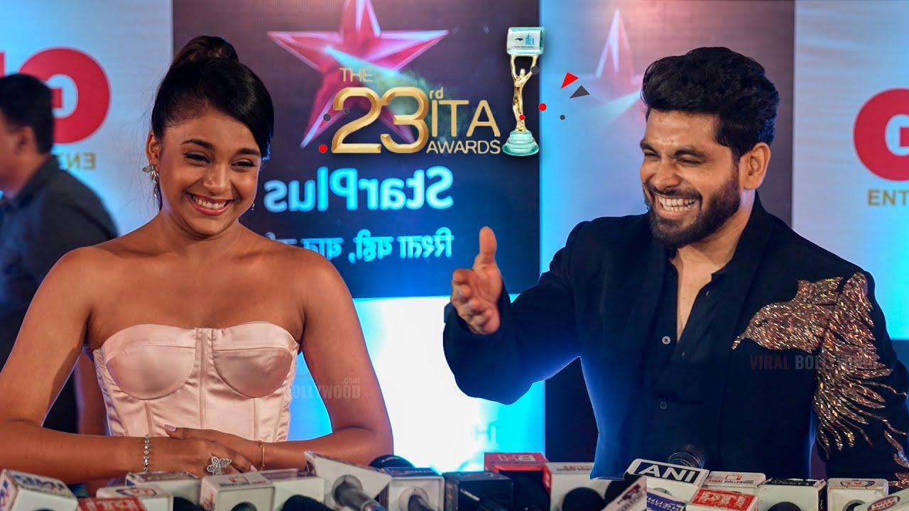 ShivSum | Sumbul Touqeer Khan and Shiv Thakare at ITA Awards 2023