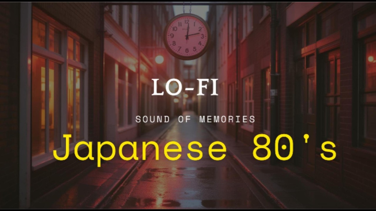 SOUND OF MEMORIES LO FI Japanese 80's
