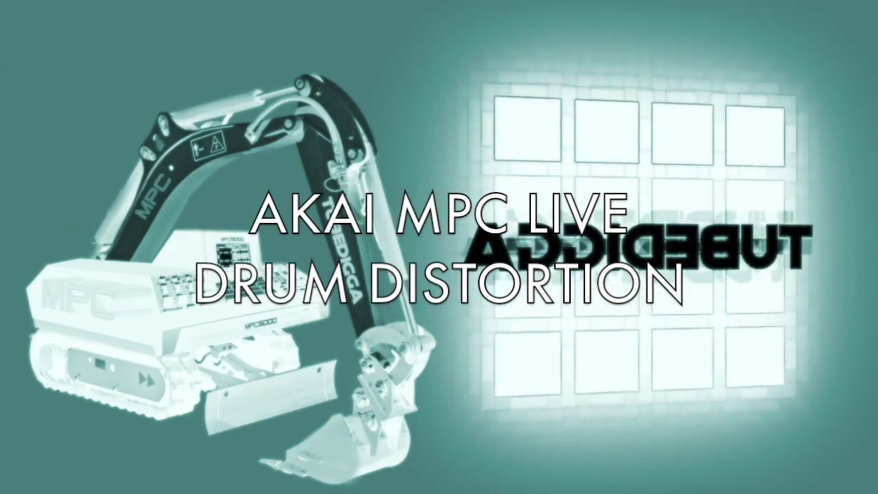 AKAI MPC LIVE/X:  'Phatter' Drums Using Distortion