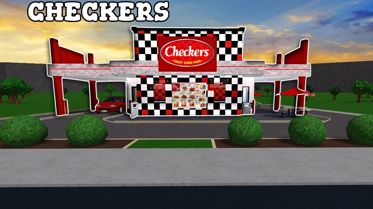 Bloxburg: Checkers Restaurant