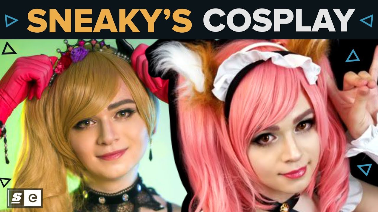 Sneaky is really, really good at cosplay