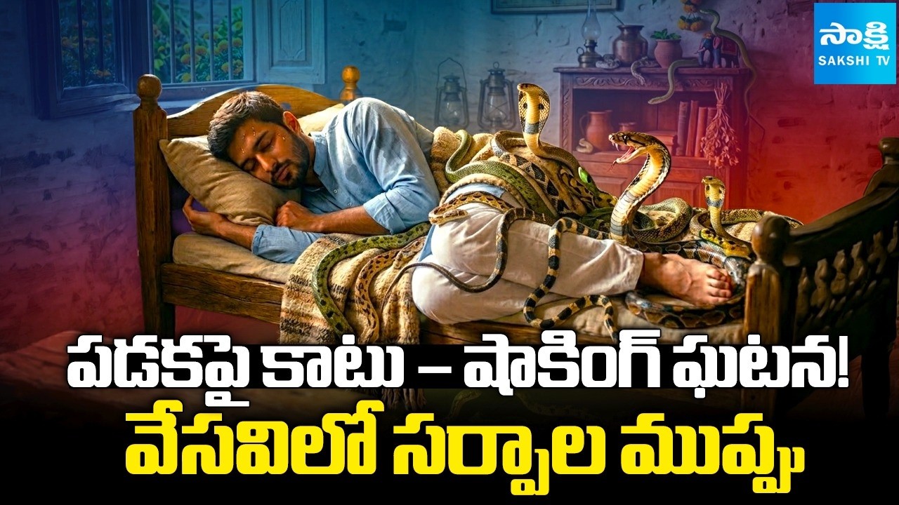 Snakes Entering Homes in Summer? Shocking Kerala Incident Sparks Fear!@SakshiTVDigital