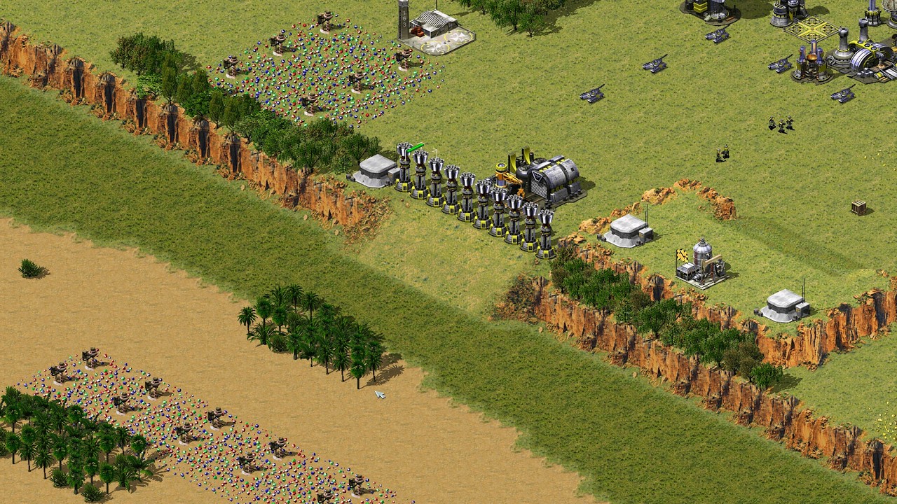 Solo vs 7 Players - Red Alert 2 Yuri's Revenge CnCNet - Extreme ai Crying enjoy map
