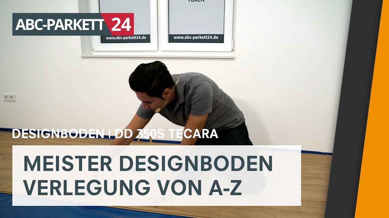 Meister Designboden DD 350 S Tecara richtig verlegen