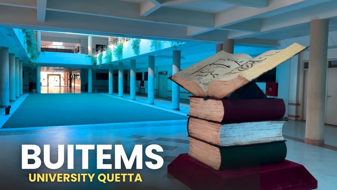 🇵🇰Buitems University Quetta Tour ( Part 1) | Milescape 