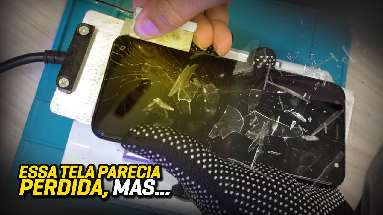 Passo a passo para RECUPERAR DISPLAYS danificados ou Troca de Vidros! (Procedimento sem cortes)