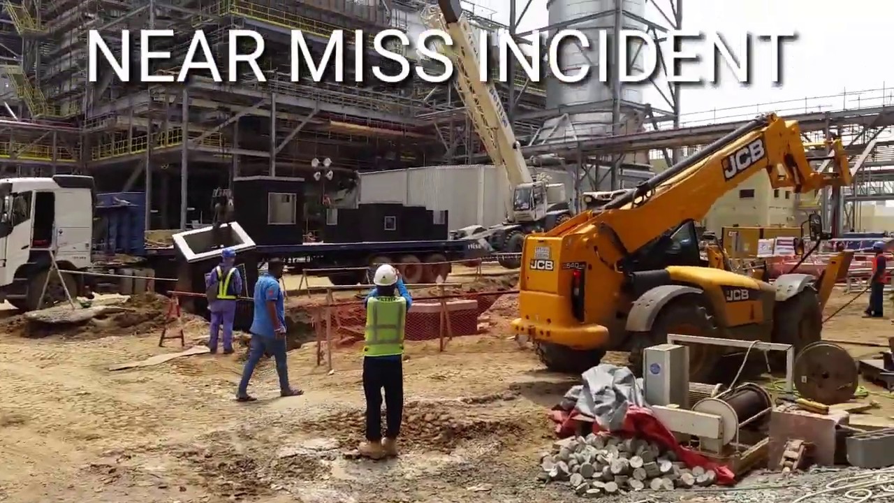 Crane Nearmiss incident  Video