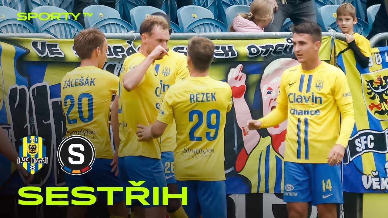 Slezský FC Opava vs. AC Sparta Praha B 4:0 | Chance Národní Liga | 11. kolo | SESTŘIH