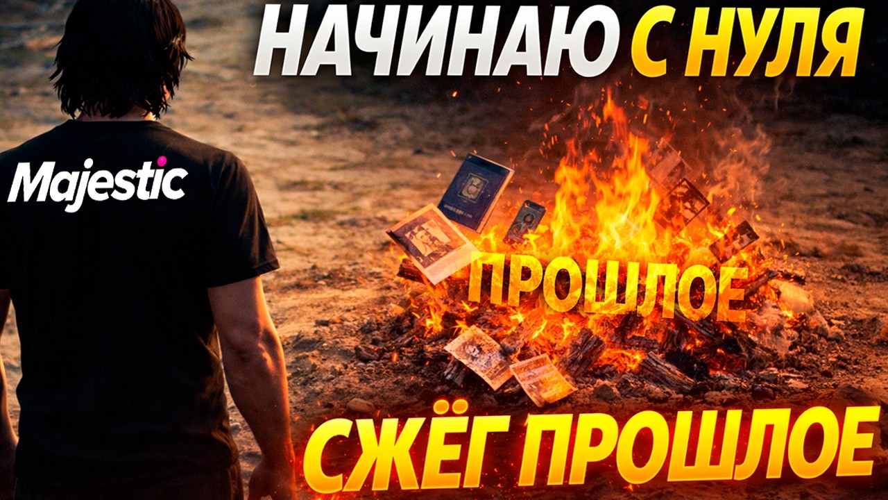 МОЙ ПЕРВЫЙ ДЕНЬ НА MAJESTIC   — НАЧИНАЮ С НУЛЯ