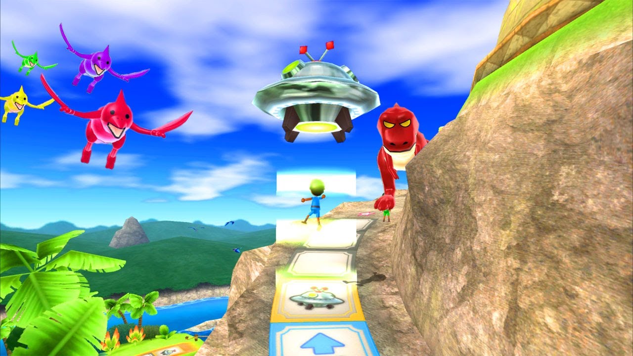 Wii Party Series Board Game Island - Guest A vs Midori vs Eduardo vs Hayley (Master Difficulty)