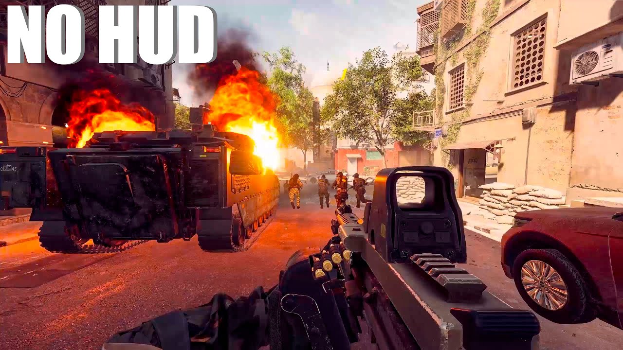 Battlefield 6 — Огневая поддержка в ближнем городском бою [Без интерфейса]