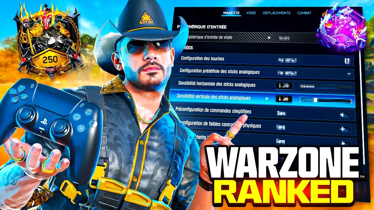 Les *NEW* meilleurs PARAMÈTRES pour la RANKED !🔥