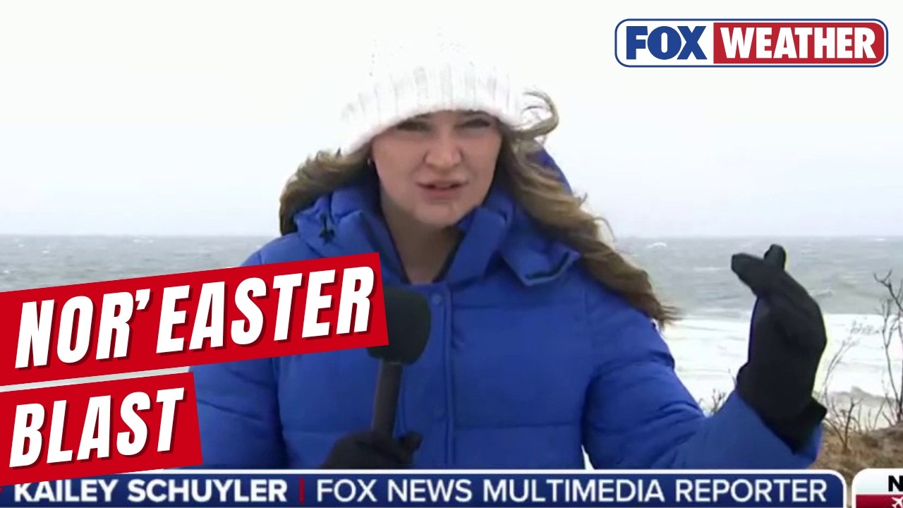 Powerful Nor'easter's Intense Winds Batter Cape Cod After Storm Dumps Snow In The Carolinas