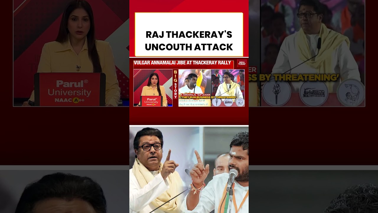 Raj Thackeray's Big Comment On Annamalai #maharashtrapolitics #politics #adani #mumbai #bmcpolls