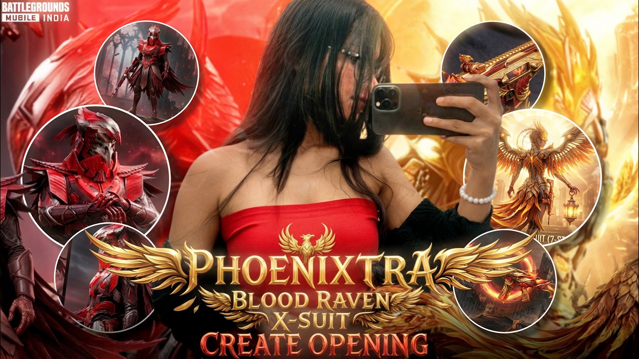 NEW PHOENIXTRA & DARK REVEN X-SUIT CRATE OPENING🔥LEVEL 4 @SIYAAISLIVE  #bgmi #pubg #bgmilive