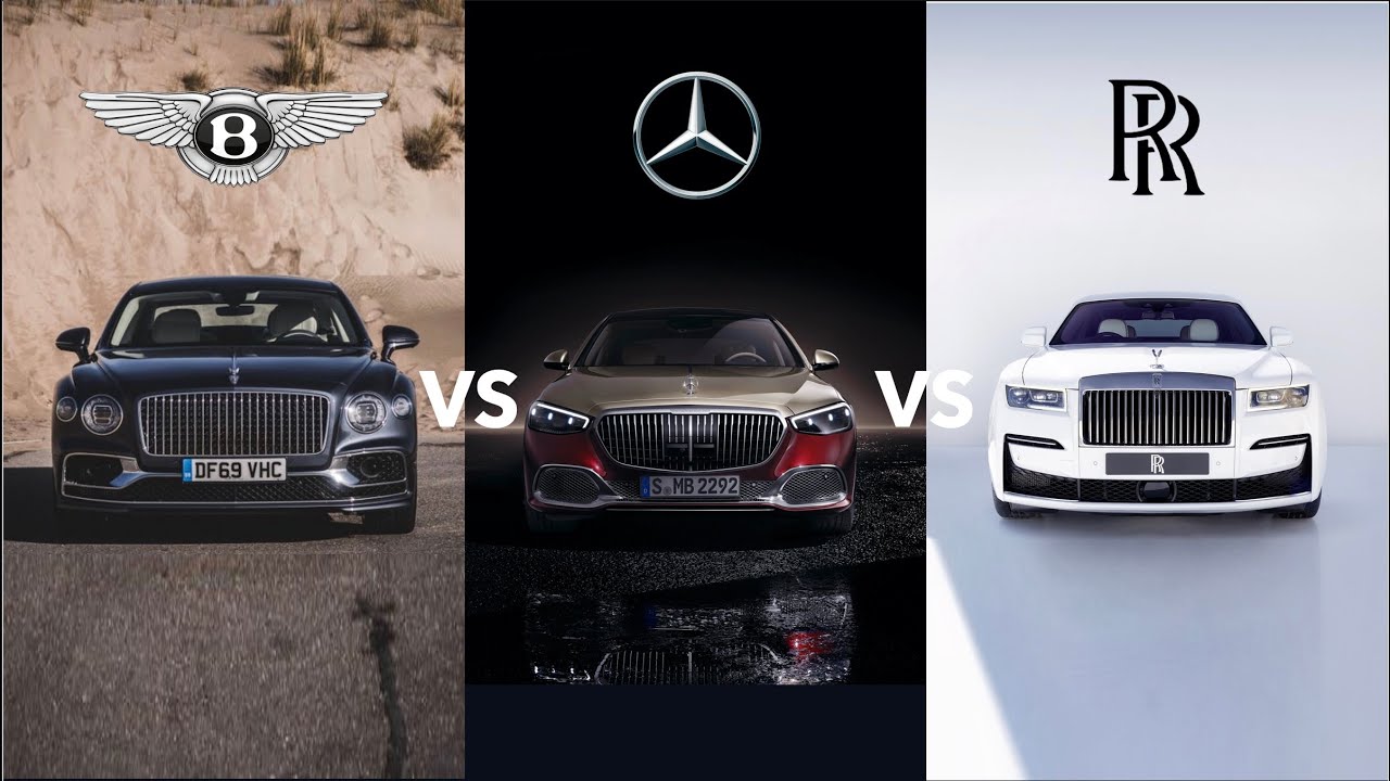 Bentley Flying Spur 2021 года против Maybach S680 против Rolls-Royce Ghost! Какой автомобиль клас...