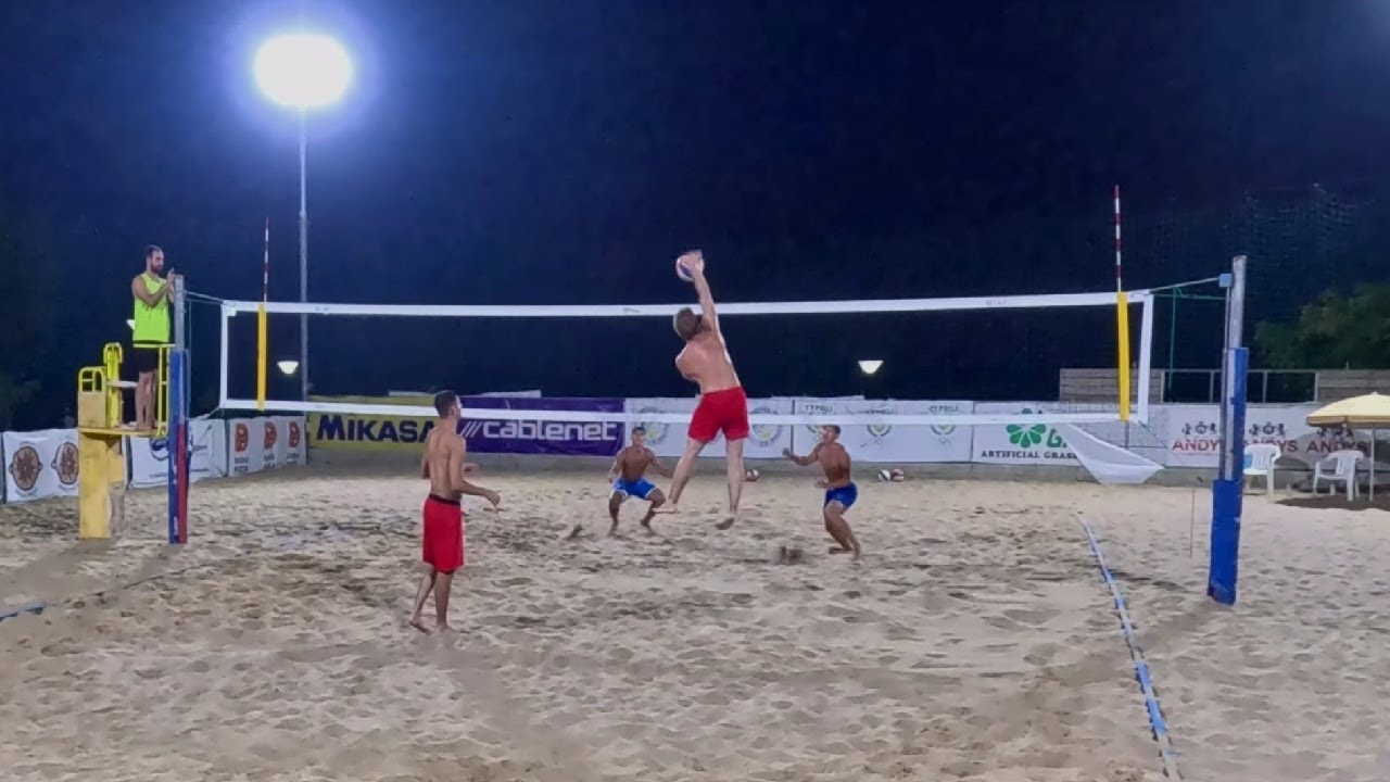 Cyprus Beach Vollleyball Tournament 2025. Boys U21. BRONZE Match.
