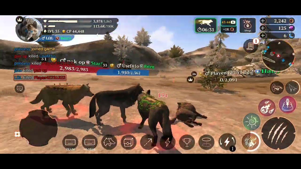 The Wolf- Level 34 vs PvP (Boost)