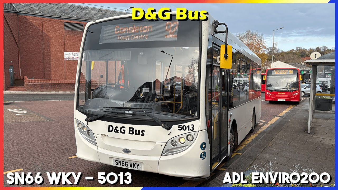 5013 - SN66 WKY ADL E200 | Route 93A | D&G Bus