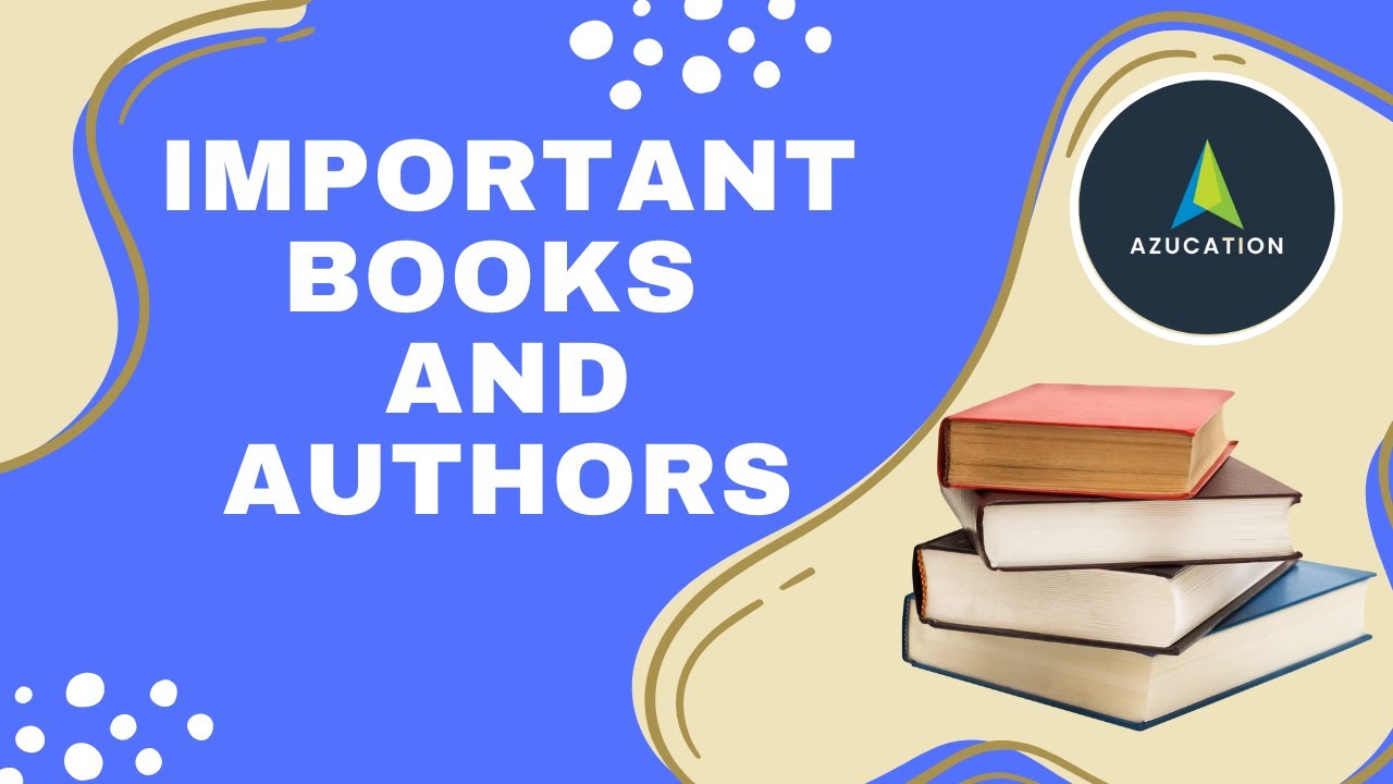 Important Books and Authors of 2021 for TISS-NET and CMAT | GK GS for all Exams