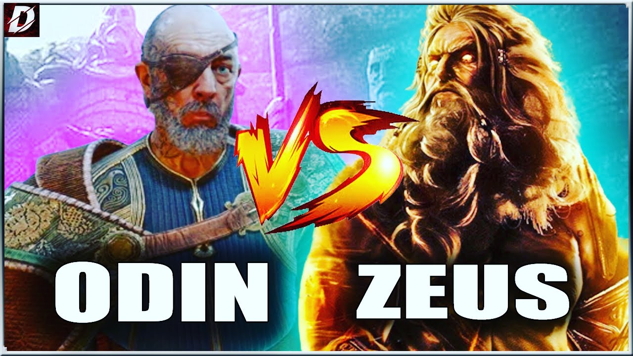 Zeus Vs Odin, Quem É Mais Forte? Batalha De Deuses God Of War (Detonetionn)