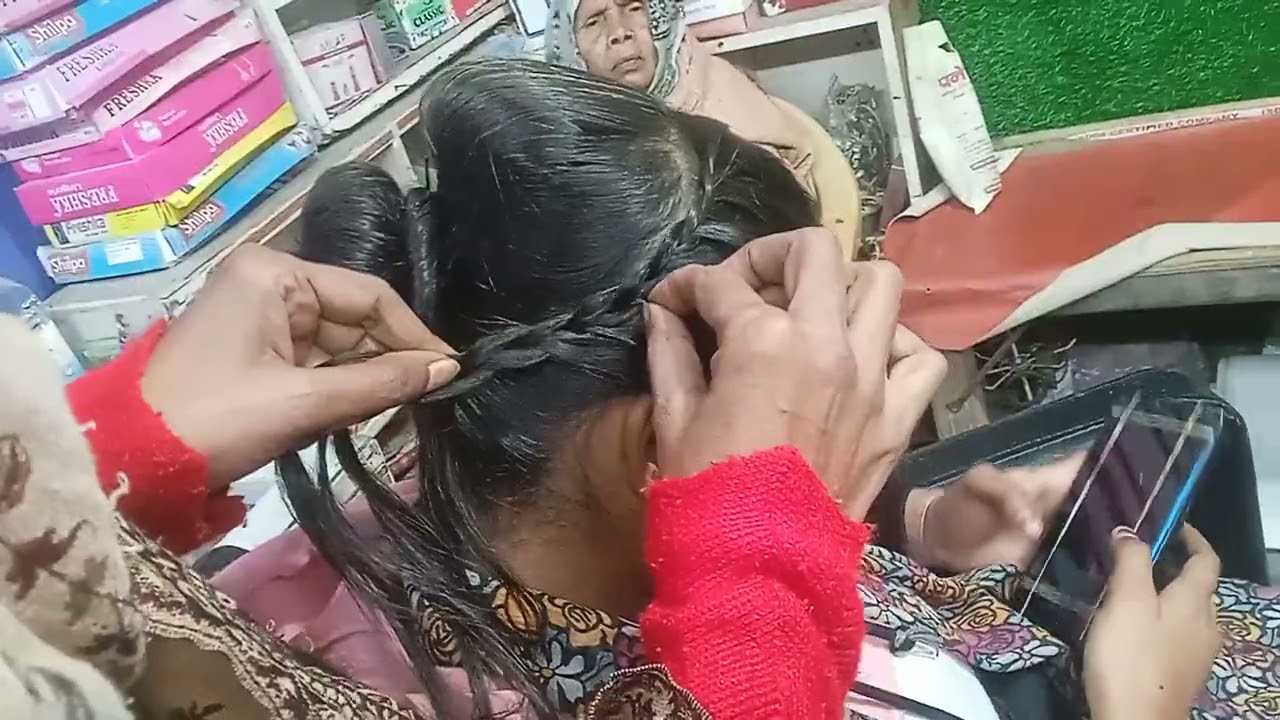 Bridal hair style video#bridal hairstyle#YouTube video#Mamta Deol
