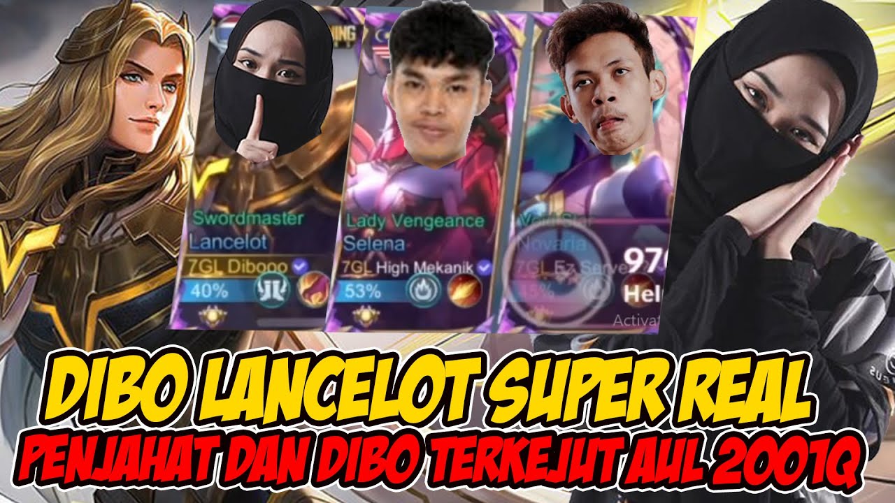 DIBO DAN XKPENJAHAT TERKEJUT TENGK AUL IQ200 😂 !! MOBILE LEGENDS