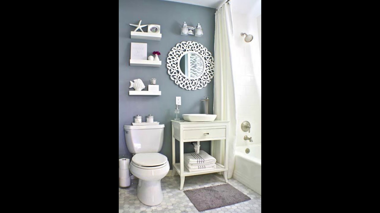 Bathroom Decor With Seashells