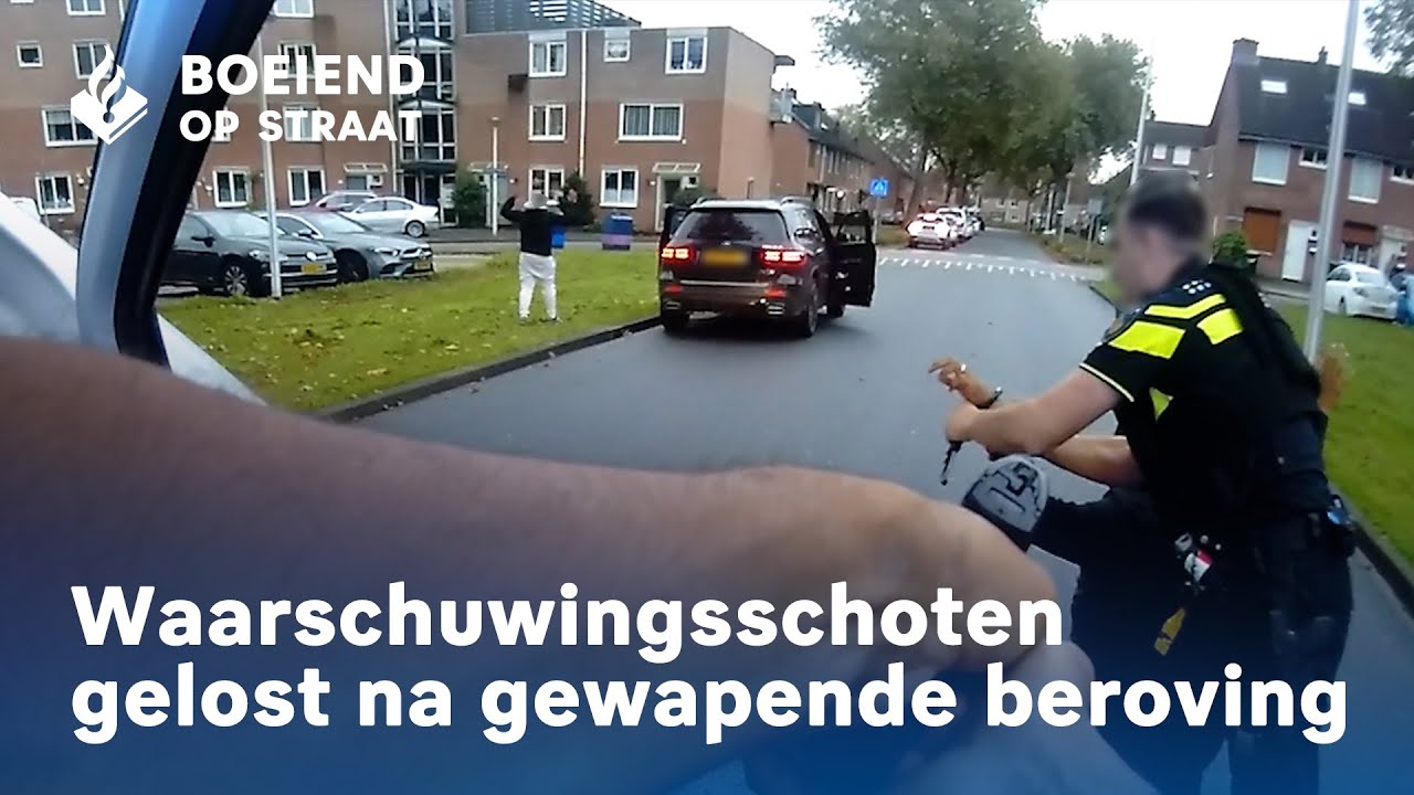 Gewapende beroving | Waarschuwingsschoten | BTGP | Aanhouding