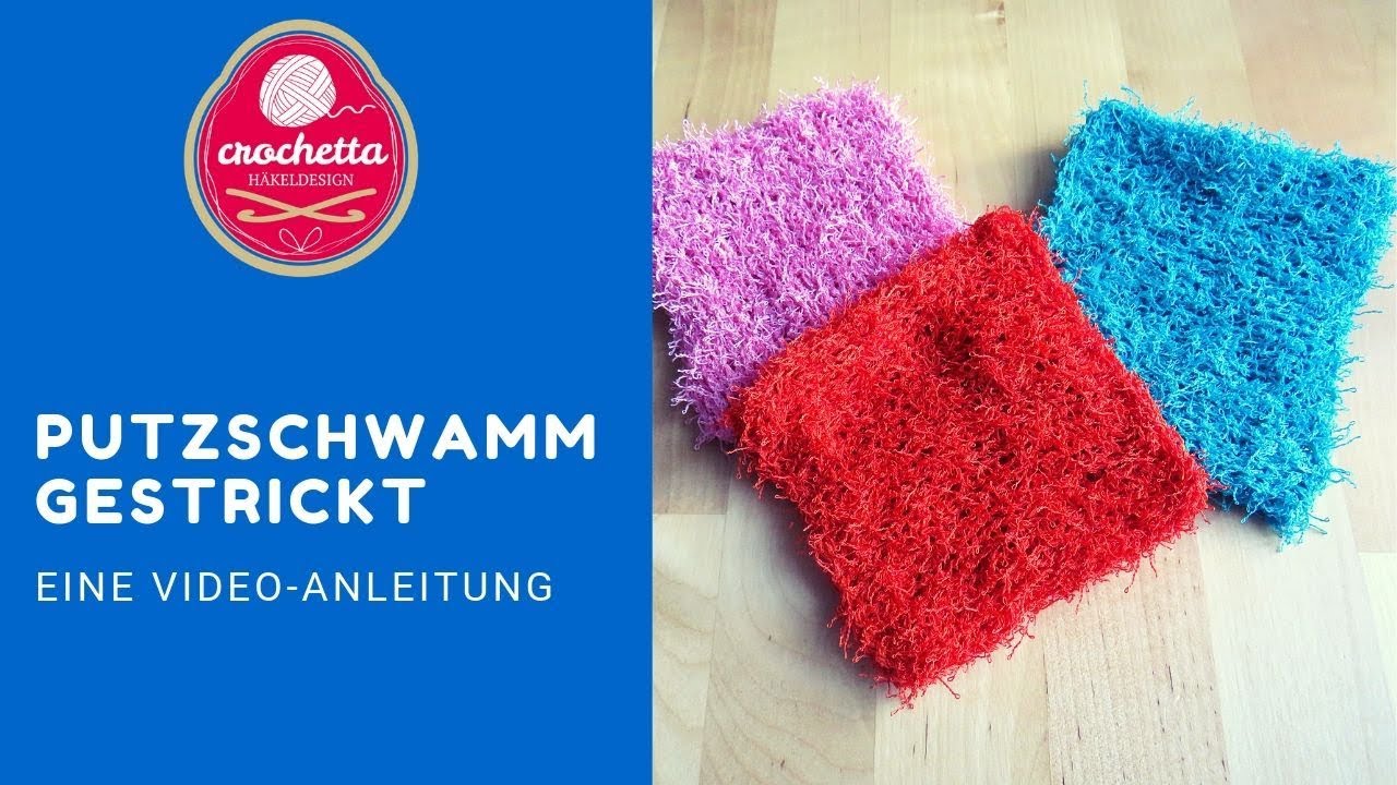 Putzschwamm gestrickt