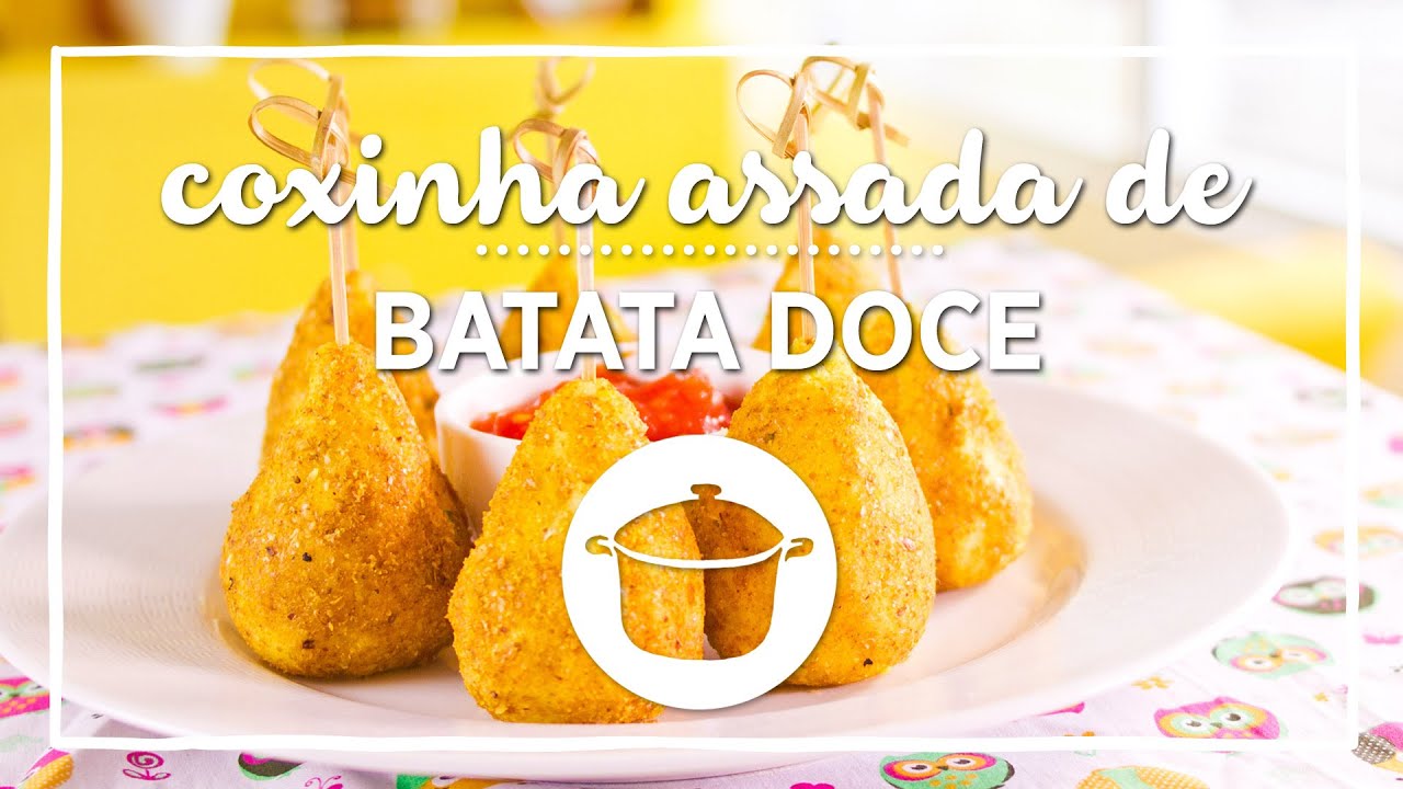 Prapapá - Coxinha Assada de Batata Doce com Frango