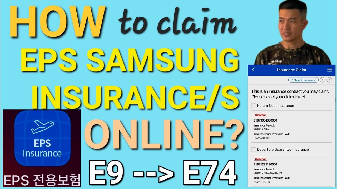 HOW TO CLAIM EPS SAMSUNG INSURANCE/S ONLINE | RETURN COST INSURANCE | E9 TO E74 | JAYSUNDAY TV